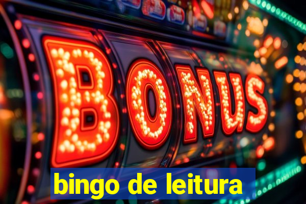 bingo de leitura